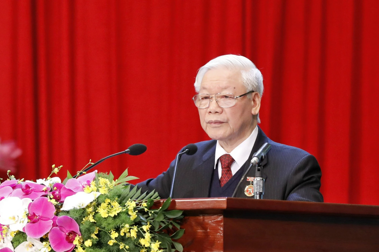 General Secretary Nguyen Phu Trong. (Credit: Ngoc Thang / Vietnam State Media)