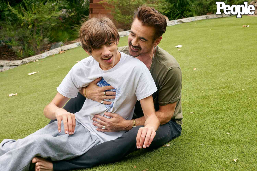 Colin Farrell Opens Up About Son’s Rare Disorder and Launches New Foundation Colin Farrell photographed exclusively for People, with his son Luka, at his home in Los Angeles, CA, on June 7, 2024. (Credit: Cliff Watts / People magazine)