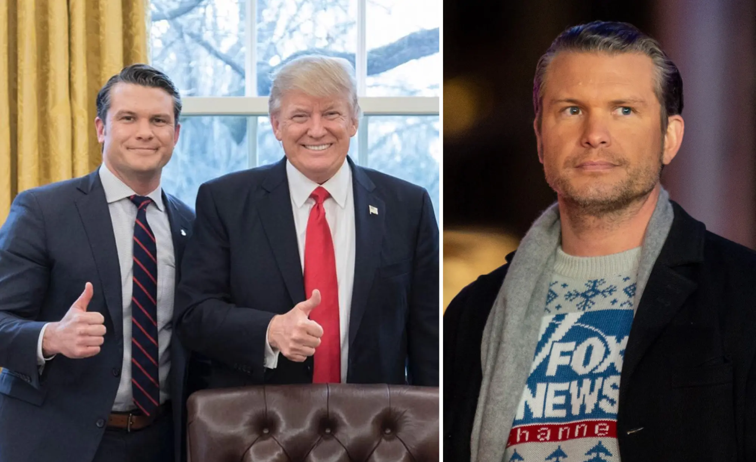 Trump Nominates Pete Hegseth as Secretary of Defense. (Credit: Pete Hegseth Facebook / Getty Images)