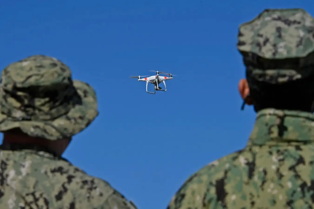 Drone Sightings Rising Across the U.S. Spark Debate Over Airspace Security. (Image Credit: U.S. Navy/Ensign Drew Verbis)