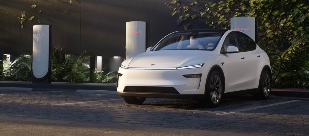 Tesla Debuts the Refreshed Model Y Juniper in China. (Image Source: Tesla)