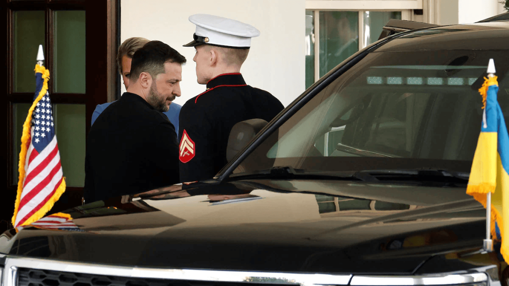 What Happened with Zelensky? Ukrainian President Kicked Out of White House After Heated Confrontation with Trump and JD Vance. (Image Credit: AFP)