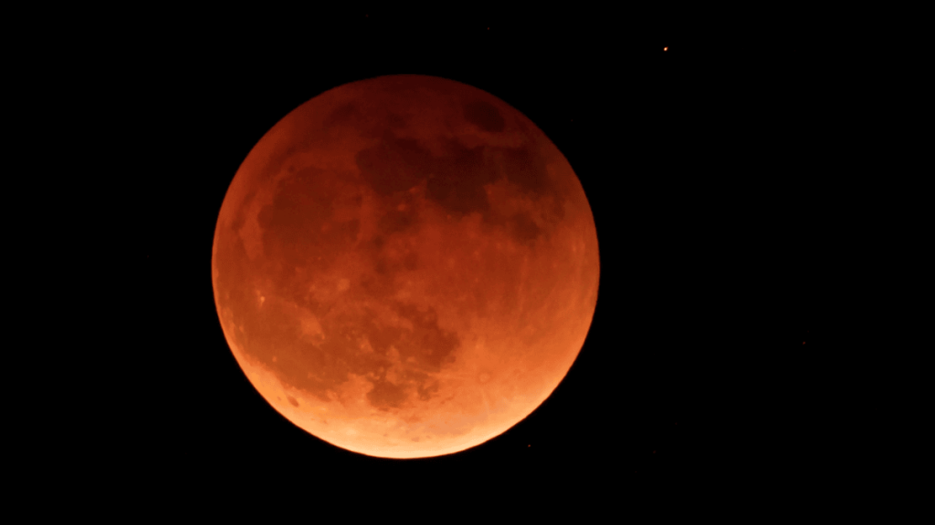 How To Watch The Blood Moon Eclipse Tonight? Blood Moon Eclipse Will Light Up the Sky Tonight. (Image Credit: AP)