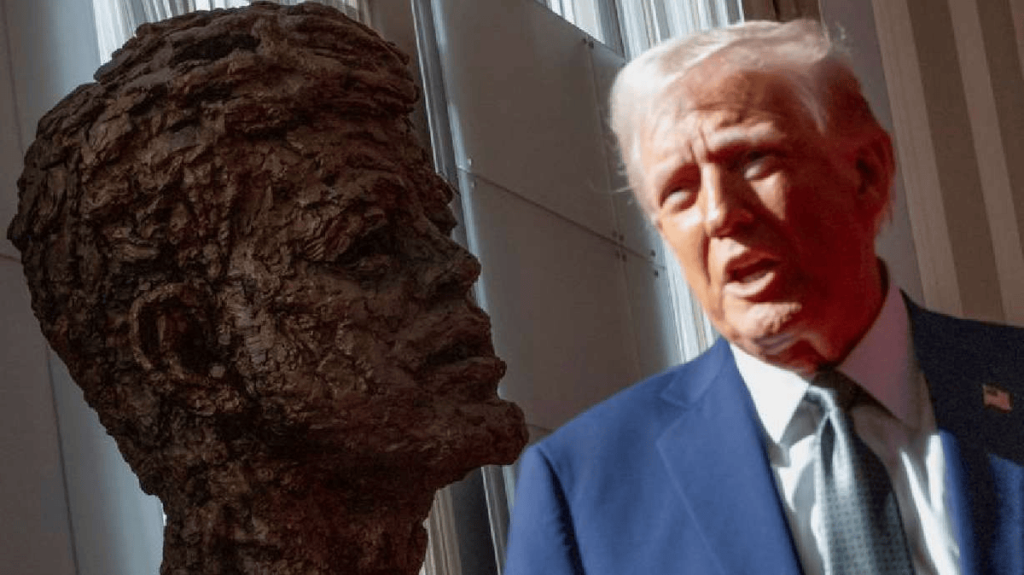 President Donald Trump Just Announces JFK Files Release Date While Touring the John F. Kennedy Center. (Image Credit: REUTERS)