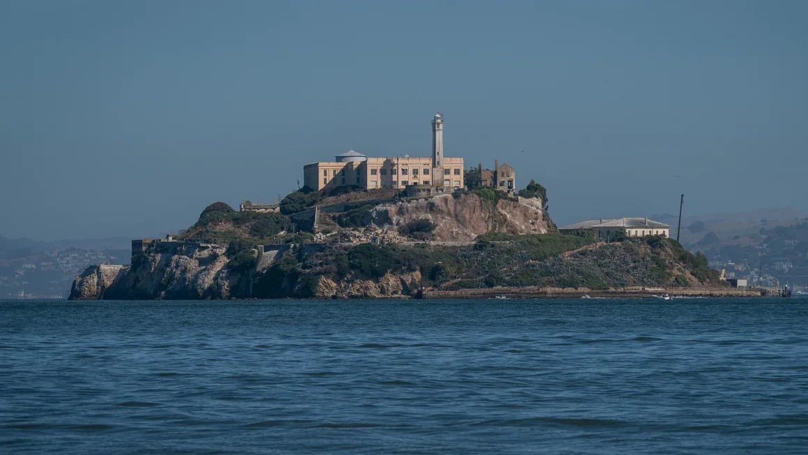 A view of Alcatraz Prison on August 16, 2024, near San Francisco, California. (Image Credit: Loren Elliott / Getty Images)