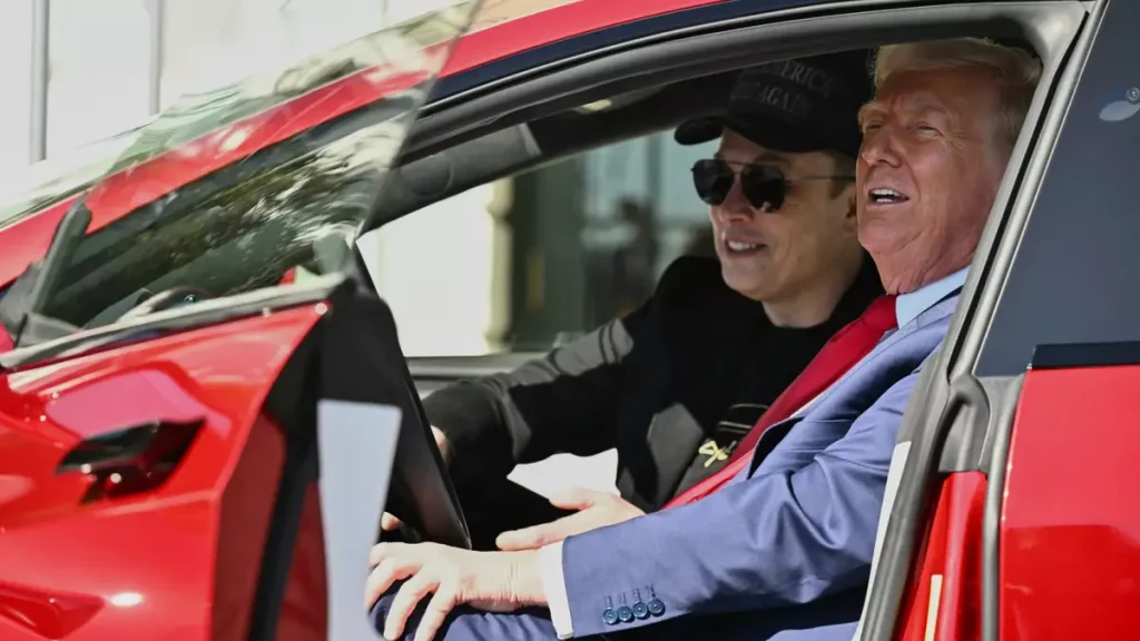 Tesla Stock Down $152 billion In Market Cap Amidst Trump-Musk Feud Tesla Stock Down $150 Billion AfterThe Elon Musk–Donald Trump Broke Up. (Image Credit: AP)
