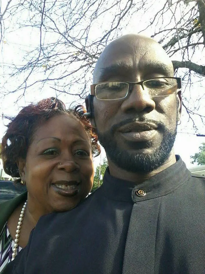 Keith McAllister was with his wife, Adrienne Jones-McAllister, when the MRI accident occur. (Image Source: Facebook)