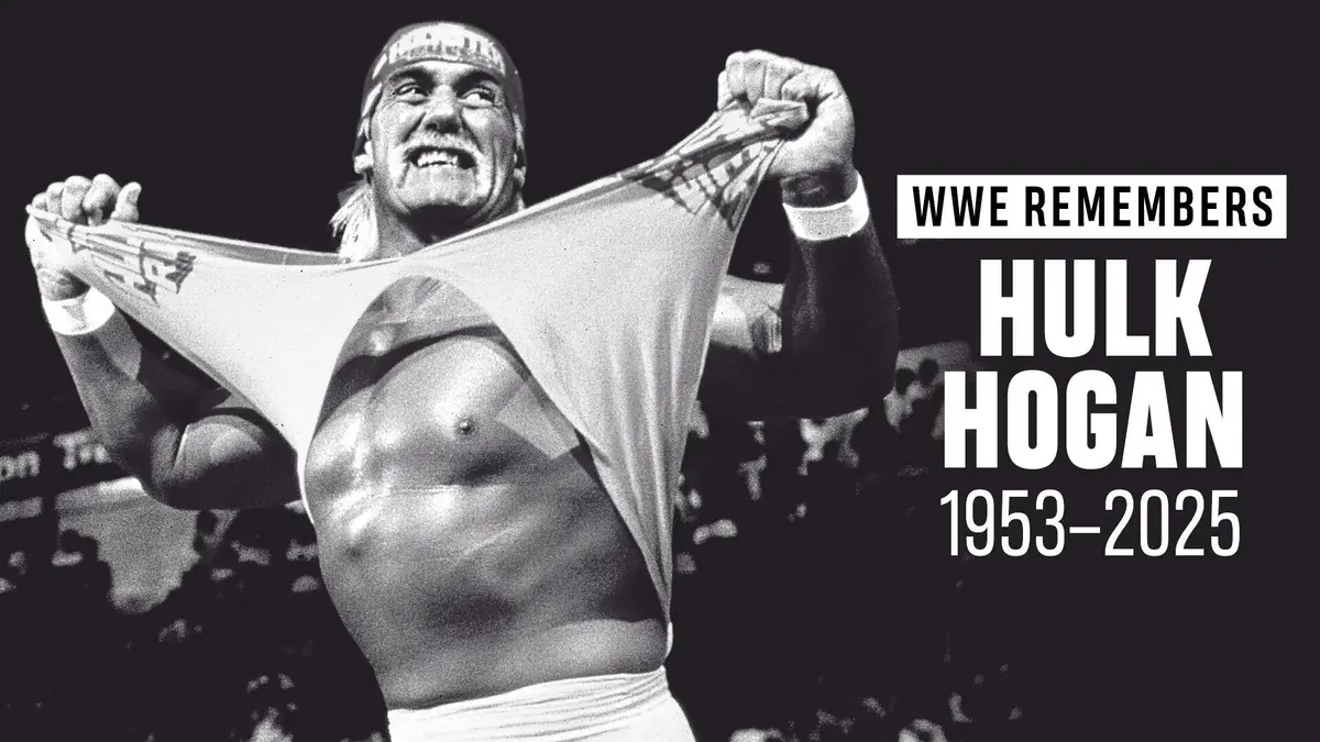 WWE's tribute to The Legende Hall of Famer Hulk Hogan. (Image Source: WWE)