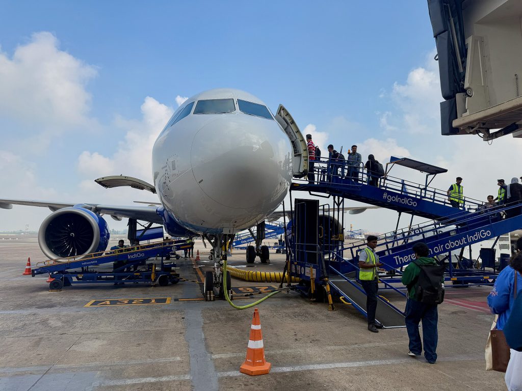 IndiGo flight diversion due to power bank fire in overhead bin