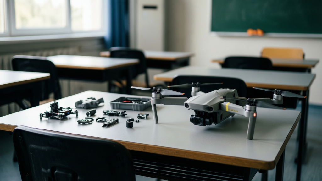 Russia Adds Drone Training to Public School Curriculum Drone assembly and flight training in Russian public schools
