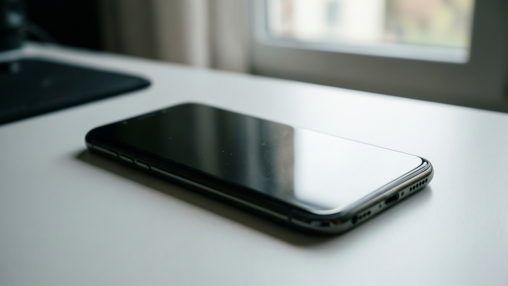 Samsung Galaxy S28 smartphone on a desk