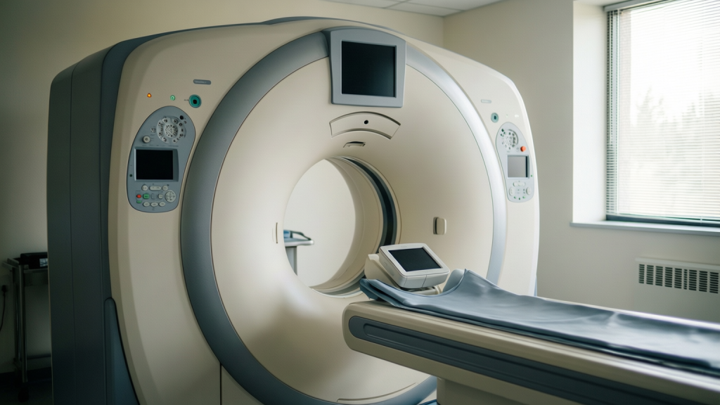 UK Stroke Rates Rise as Full-Body MRI Clinics Face Scrutiny Full-body MRI scans machine in a medical clinic setting