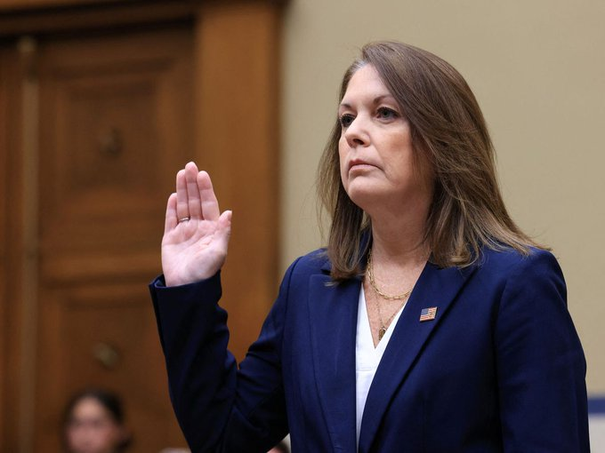 Secret Service Director Kimberly Cheatle Grilled By Congress Over Trump Assassination Attempt 1 Secret Service Director Kimberly Cheatle's testimony in front of Congress today. (Credit: CNN)