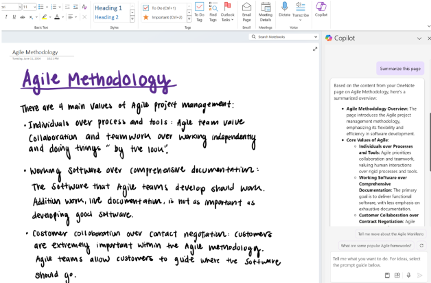 OneNote Now Reads Handwritten Notes with Microsoft’s Copilot AI 2