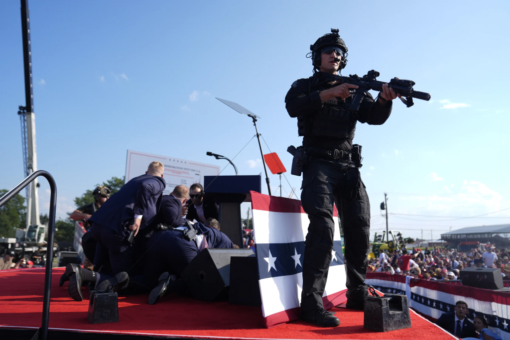 Trump Rally Shooting: Former President Safe After Assassination Attempt 4