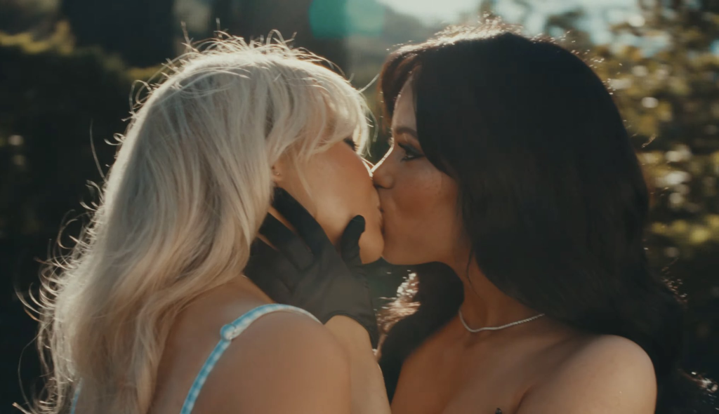 Sabrina Carpenter and Jenna Ortega's New Gory ‘Taste’ Music Video 3