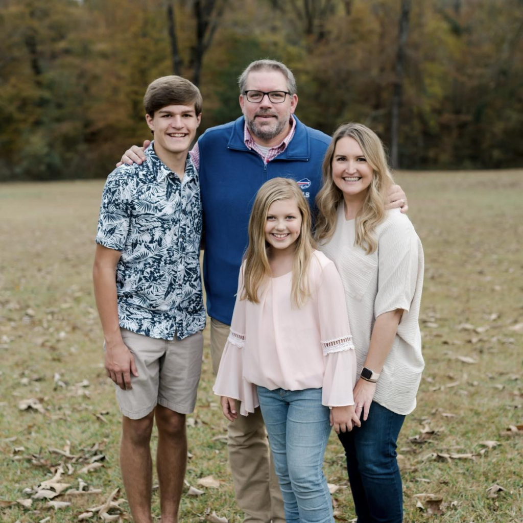Alabama High School Football Player Dies After Game Injury 4 Caden Tellier with his parents, Jamie and Arsella, and his sister, Lyla. (Source: Arsella Slagel Tellier's Facebook)