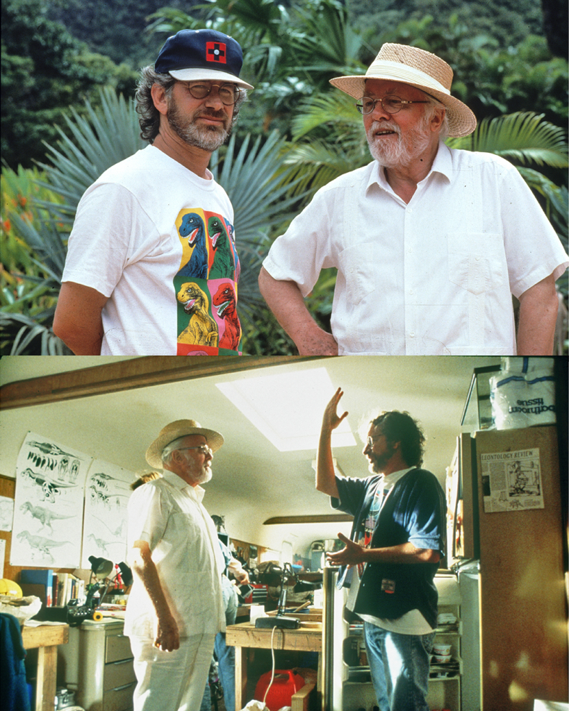 "Jurassic World Rebirth": A New Chapter in Dinosaur Adventure 7 Behind the scene images of the original 1993 Steven Spielberg's "Jurassic Park." (Image Credit: Universal Pictures)