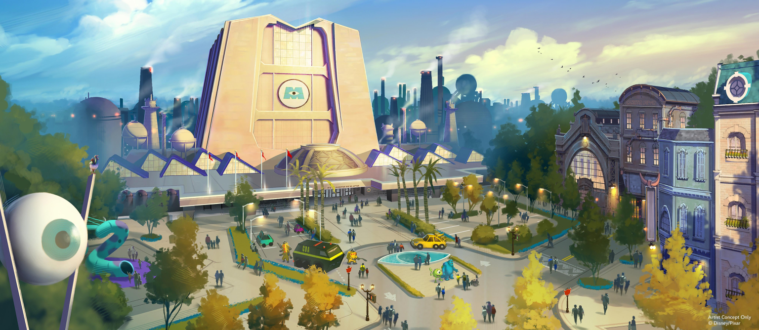 Monsters Inc. Land Coming to Disney’s Hollywood Studios Monsters Inc. Land Coming to Disney’s Hollywood Studios. (Credit: Disney / Pixar)