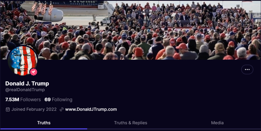 Trump’s Interview with Elon Musk on X Interrupted by DDoS Attack and Technical Glitches 4 X / Twitter is undeniably a larger and better platform for Trump's campaign to utilize during this Presidential Race. (Source: Truth Social)