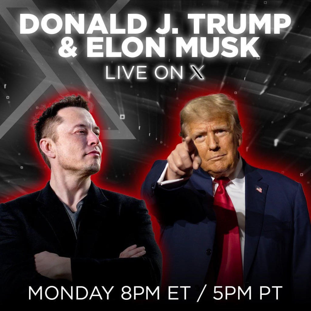 Trump’s Interview with Elon Musk on X Interrupted by DDoS Attack and Technical Glitches 1