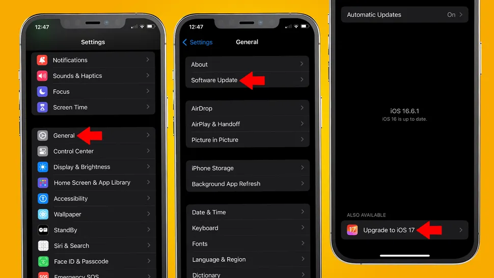 iOS 18 Release Date: What You Need to Know 1 iOS 18 is expected to be release at 1:00 p.m. Eastern Time (ET) / 10:00 a.m. Pacific Time (PT). Follow these steps to install the latest update for your Apple devices. (Image Credit: Future)