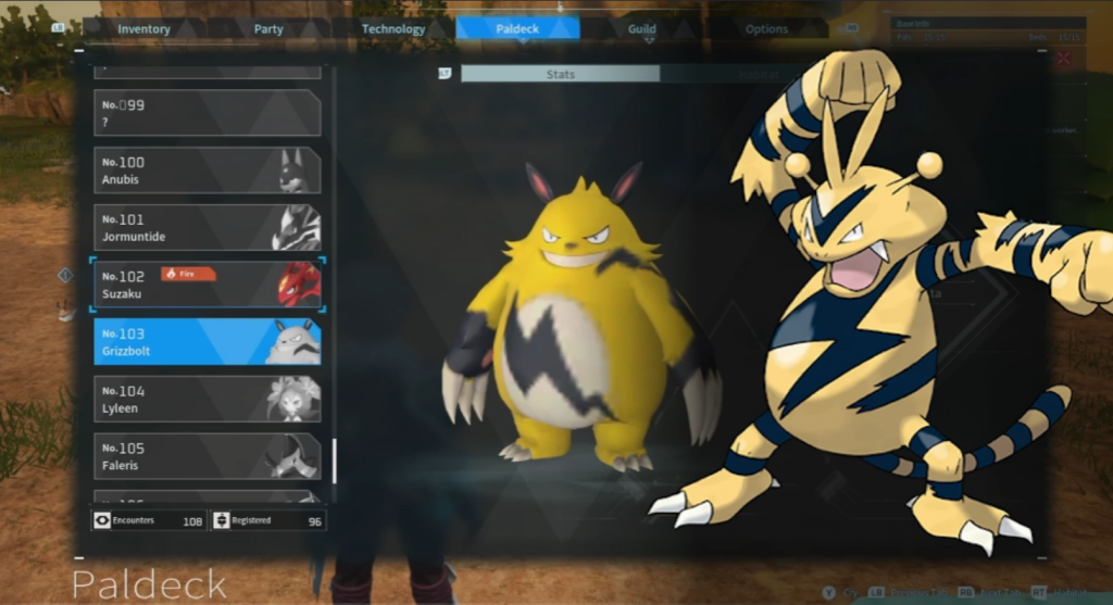 Nintendo Sues 'Pokémon With Guns' Game Palworld For Patent Infringement 2 The similarities between Palworld and Pokémon is undeniable. However, one could argue that Pocketpair took creative liberty from Nintendo and build up a successful franchise from there 'Pokémon With Guns.' (Image Credit: Pocketpair)