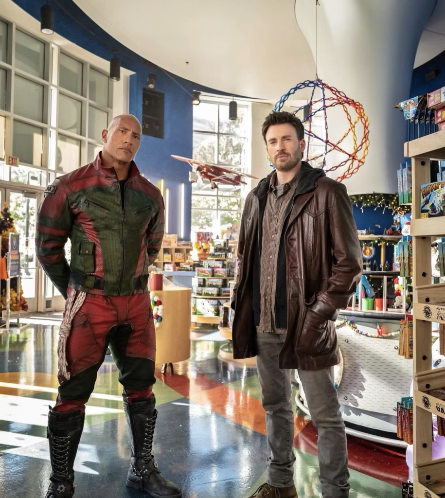 Red One: A Christmas Action-Comedy Set To Jingle Box Office 1 Red One trailer already gave us a glimpse of the cast. Dwayne Johnson plays Callum Drift, the Head of Security at the North Pole, while Chris Evans takes on the role of Jack O'Malley, a world-renowned bounty hunter.