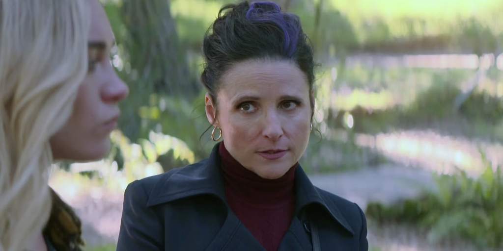 Marvel’s Thunderbolts: First Look at the Thunderbolts Cast, Trailer, and Sentry’s Debut 3 Yelena Belova (Florence Pugh) with Julia Louis-Dreyfus as Valentina Allegra de Fontaine (Madame Hydra) in 'Black Widow' (Image Source: Marvel Studios)