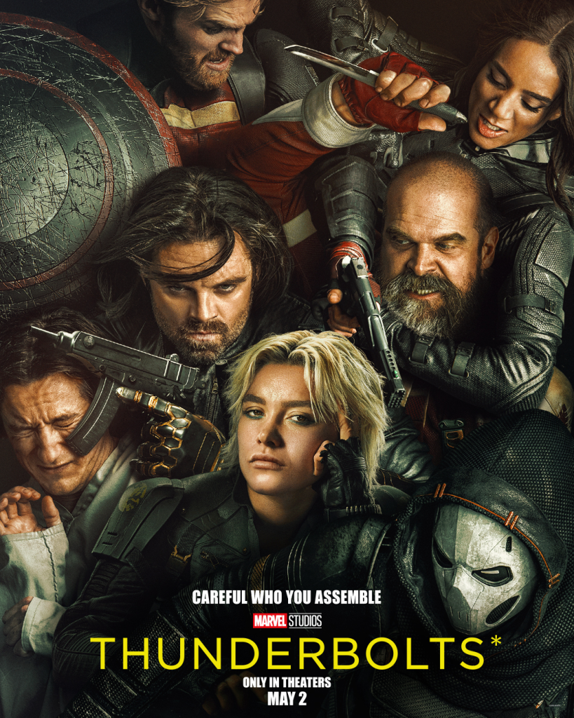 Marvel’s Thunderbolts: First Look at the Thunderbolts Cast, Trailer, and Sentry’s Debut 6 Marvel's Thunderbolt first poster already sparks controversy with allegations of AI usage. (Image Source: Marvel Studios)