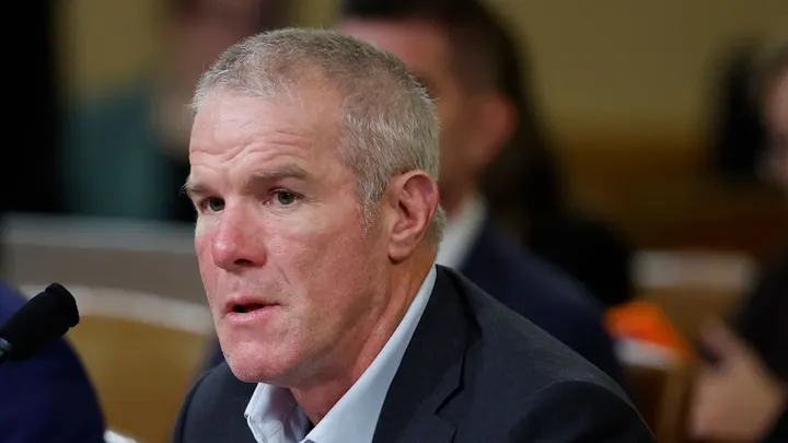 Brett Favre’s Parkinson: Challenge For The NFL Legend 1 Former NFL quarterback and Hall of Famer Brett Favre testifies his Parkinson condition before the House Ways and Means Committee at the Longworth House Office Building on Sept. 24, 2024 in Washington, D.C. (Credit: Getty Images)