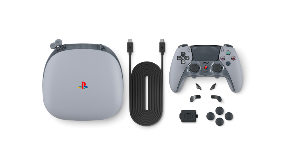 PlayStation Celebrates 30th Anniversary with Limited Edition PS5 Pro Bundles 6 The 30th Anniversary DualSense Edge Wireless Controller with accessories. (Image Credit: PlayStation)