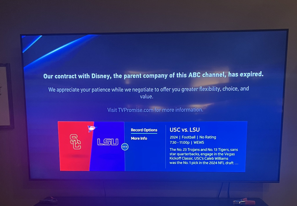 ESPN And DirecTV Dispute Leaves Millions Without Access: What You Need To Know 2 Sports fans are not happy with the current ESPN and DirecTV dispute that has left millions of Americans to miss out 2024 College Football Season. (Image Credit: Twitter @BrownsTowney)