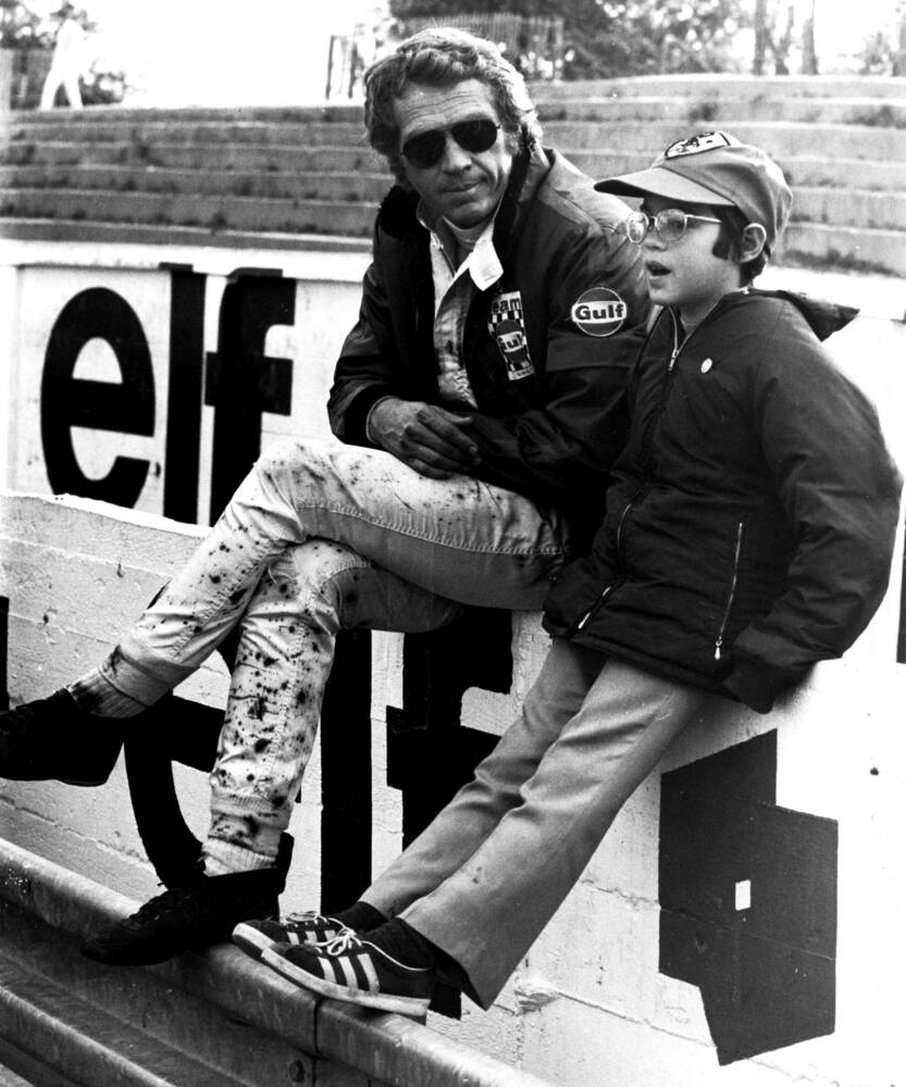 Chad McQueen, 'Karate Kid' Star and Son of Steve McQueen, Dies at 63 2 Chad McQueen (left) and his dad, Steve McQueen, in 1971. (Credit: IMAGO IMAGES/ZUMA WIRE)