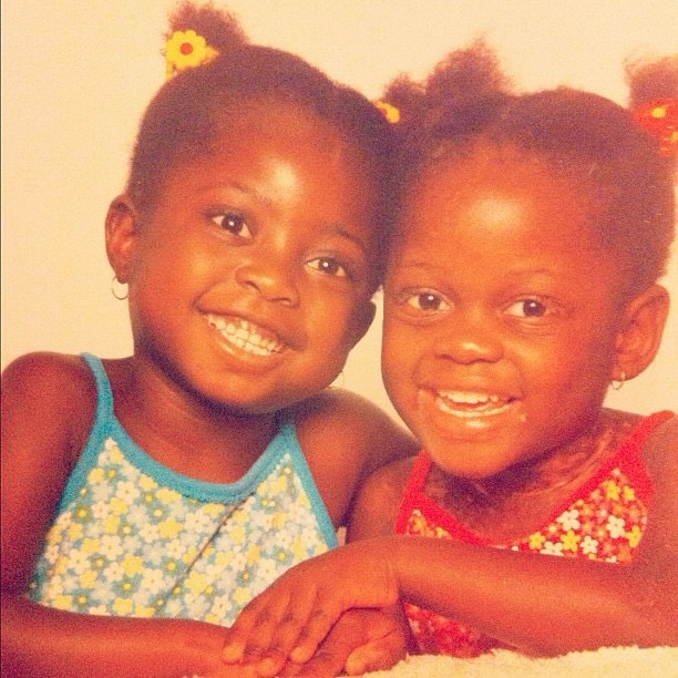 Michaela DePrince and her sister, Mia Mabinty DePrince. (Image Source: Facebook @Mia DePrince)