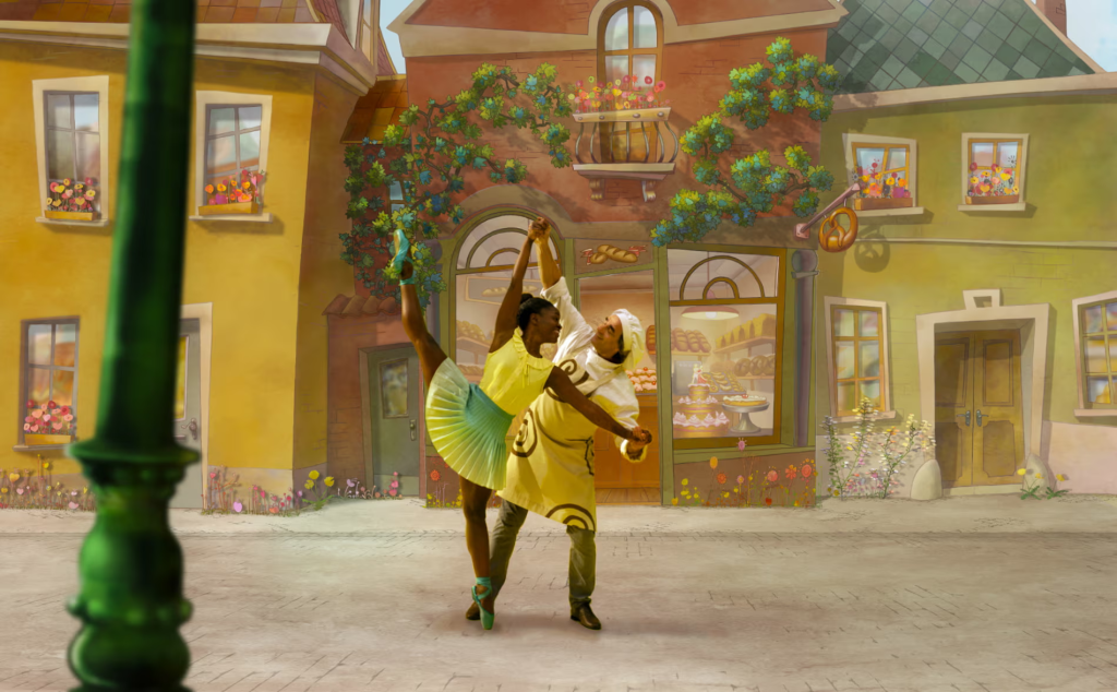 Michaela DePrince as Swan in Coppelia. (Image Credit: Modern Films)