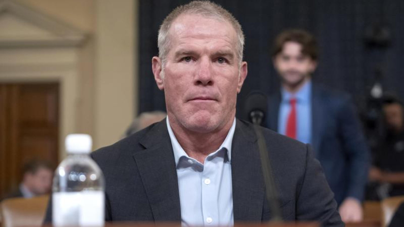 Brett Favre’s Parkinson: Challenge For The NFL Legend Brett Favre Reveals Parkinson’s Diagnosis before the House Committee on Ways and Means on Capitol Hill on Tuesday. (Image Credit: Mark Schiefelbein)
