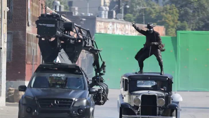 First Look at Nicolas Cage Spider-Man Noir Costume: Sony’s Spider-Noir Series 2