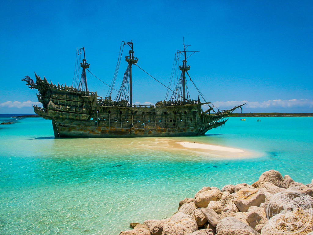 A Ghost Ship To Washed Ashore St. Augustine ? 3 An almost identical shot for shot of the "Flying Dutchman" replica as to the fake Ghost Ship St. Augustine Hurricane Milton. The original image was taken over a decade ago. (Image Source: The Constant Rambler)
