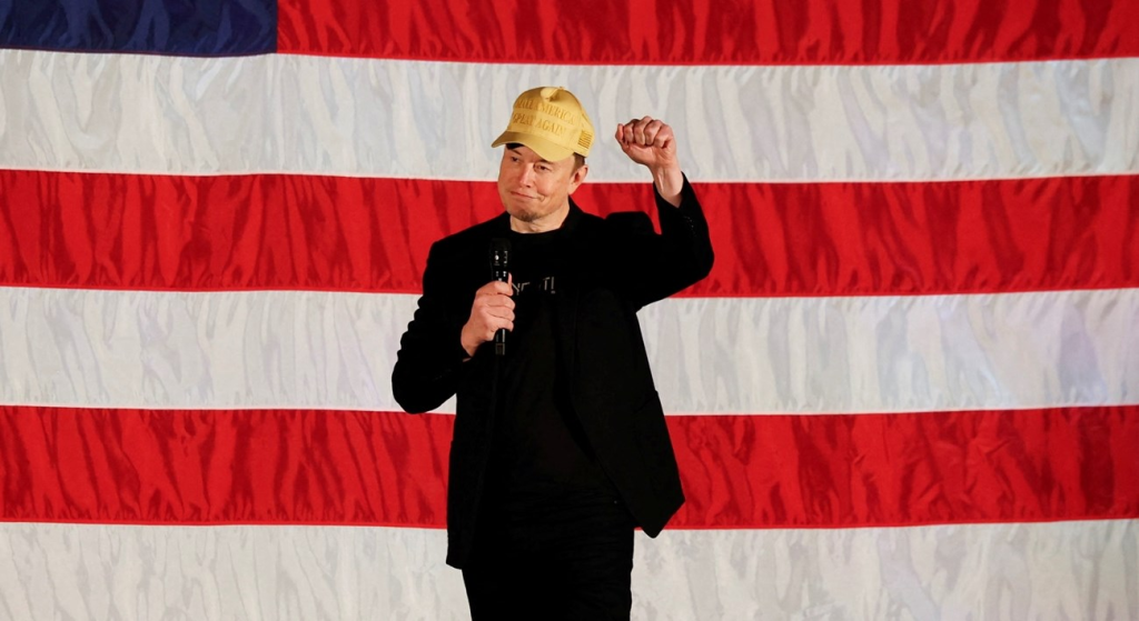 X billionaire promised on Saturday to give away $1 million each day until November's election to someone who signs the Elon Musk petition. (Image Credit: Rachel Wisniewski / Reuters)