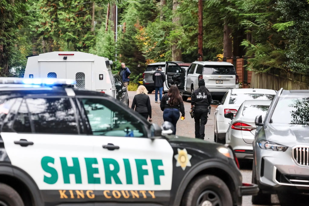 Fall City WA Shooting: Teen Charged With Family Murder 1 The King County Sheriff’s Office said that five people were killed in a Fall City WA shooting on Monday. (Image Credit: Kevin Clark/The Seattle Times, via Associated Press)