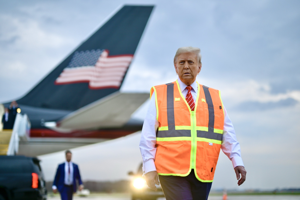 The Garbage Truck Trump stunt was a direct jab at Joe Biden calling Trump supporters garbage. (Image Credit: Dan Scavino Jr.)