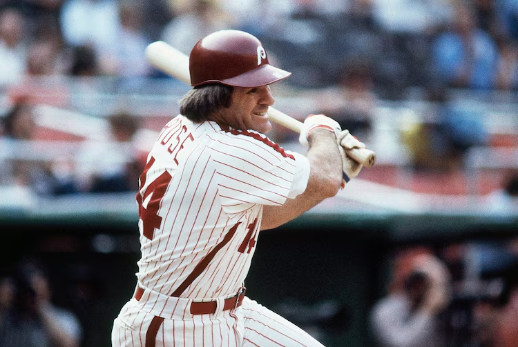 Baseball Legend Pete Rose Passed Away At 83: A Life Of Triumph And Controversy 4 Philadelphia Phillies' Pete Rose bats during a 1980 baseball game. (Credit: AP, FILE)