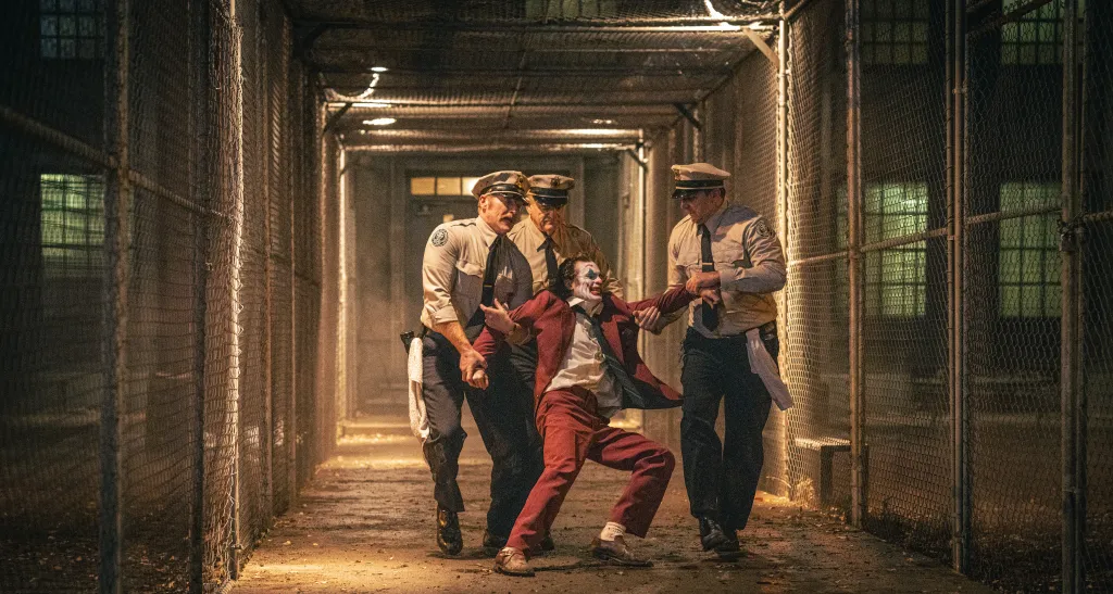 Joker 2: Folie à Deux – A Disappointing Sequel to the 2019 Phenomenon 2 Brendan Gleeson as Jackie Sullivan and Joaquin Phoenix as Arthur Fleck in The Joker 2: Folie à Deux. (Image Credit: Warner Bros.)
