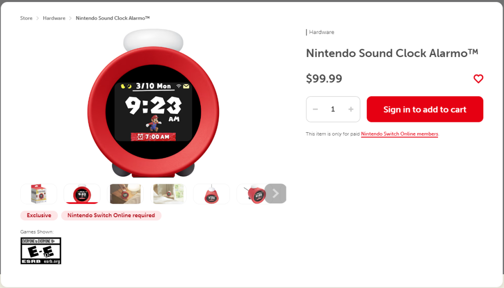 Nintendo Alarmo: The New Interactive Alarm Clock for Gamers 3 The only current downside to the Nintendo Alarmo is that the Alarmo price tag. (Image Source: Nintendo)