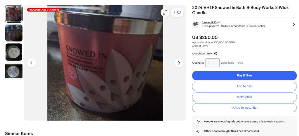 Bath & Body Works Candle Backlash Over "Snowed In" Design Resembling KKK Hoods 2