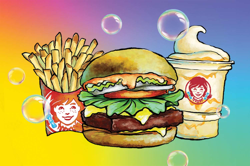 Wendy's SpongeBob Krabby Patty Collab Hit Restaurant Nationwide Today. (Image Credit: Wendy's)