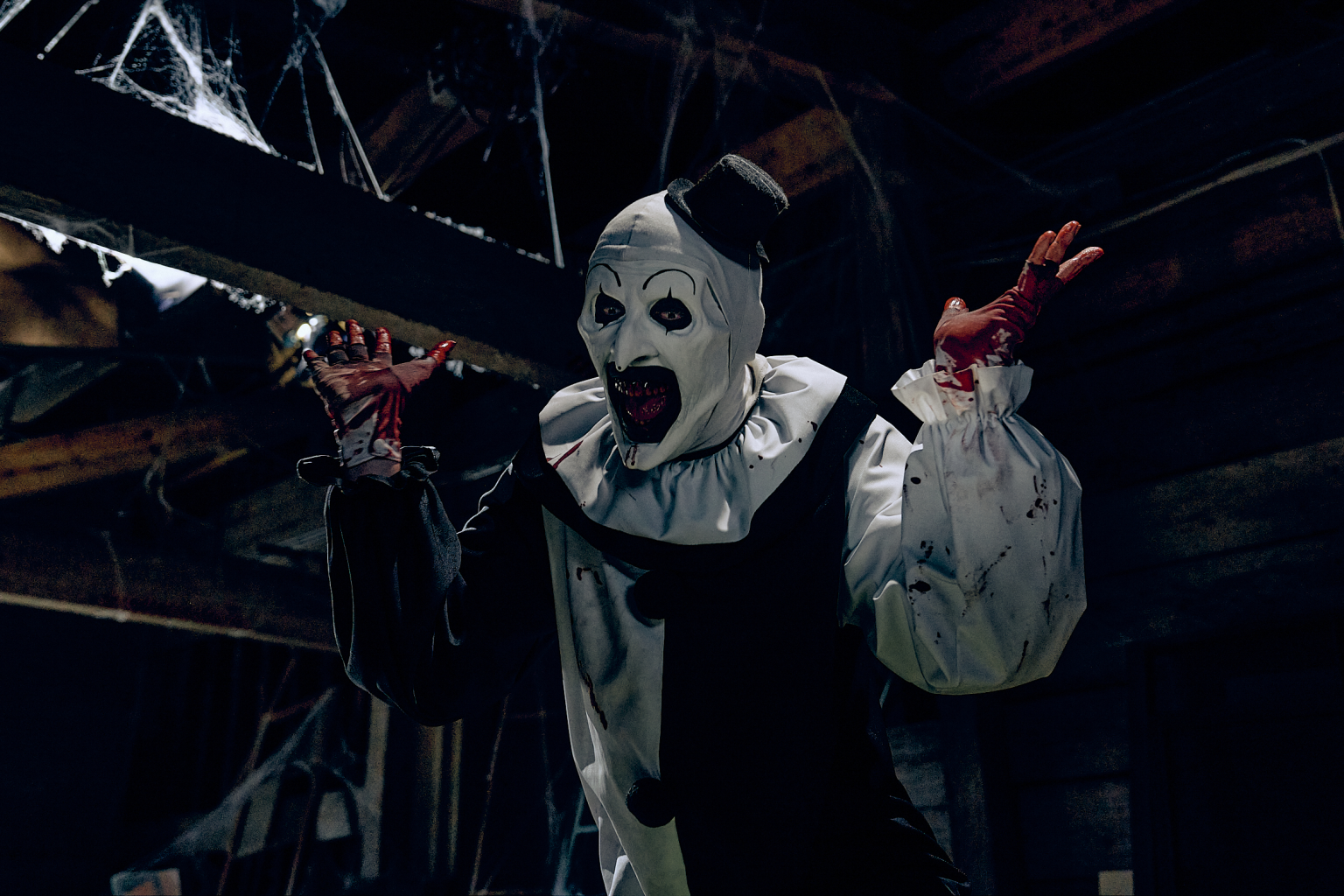 The Terrifier 3: Everything You Need to Know About the Grisly New Horror Film. (Image Credit: Cineverse)