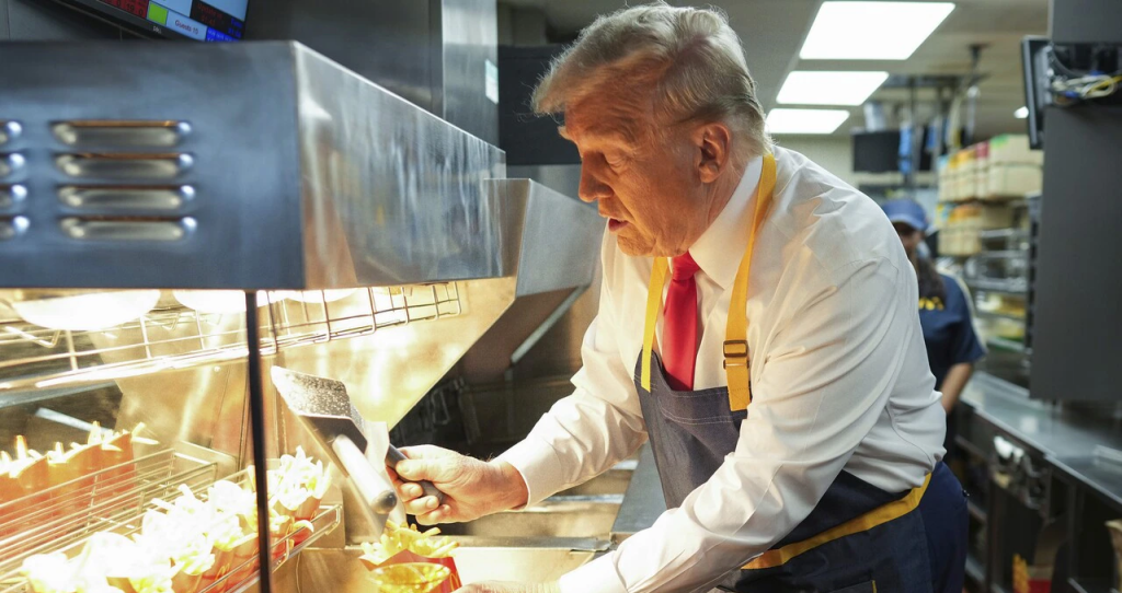 Trump at McDonald’s Drive-Thru: A Political Stunt or a Genuine Outreach? Trump at McDonald's Drive-Thru: A Political Stunt or a Genuine Outreach? (Credit: Doug Mills-Pool/Getty Images)