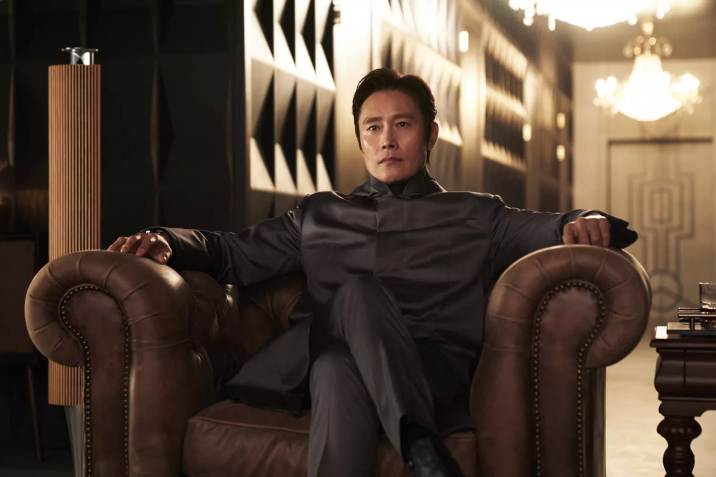 Squid Game Season 2: New Trailer Drops, Release Date Confirmed 2 Lee Byung-hun as Front Man in Squid Game trailer season 2 . (Image Credit: Netflix)